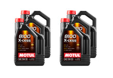 Load image into Gallery viewer, Motul8100 X-Cess 5w30 Oil Case 4 x 5 Liter