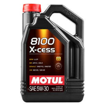 Cargar imagen en el visor de la galería, Aceite Motul8100 X-Cess 5w30 5 litros