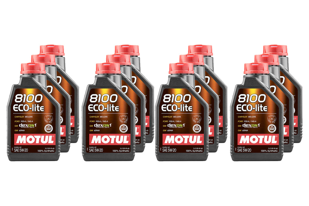 Aceite Motul8100 5w20 Eco-Lite Caja 12 x 1 Litro Dexos