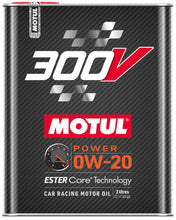 Cargar imagen en el visor de la galería, Aceite sintético para competición Motul300V 0w20 de 2 litros