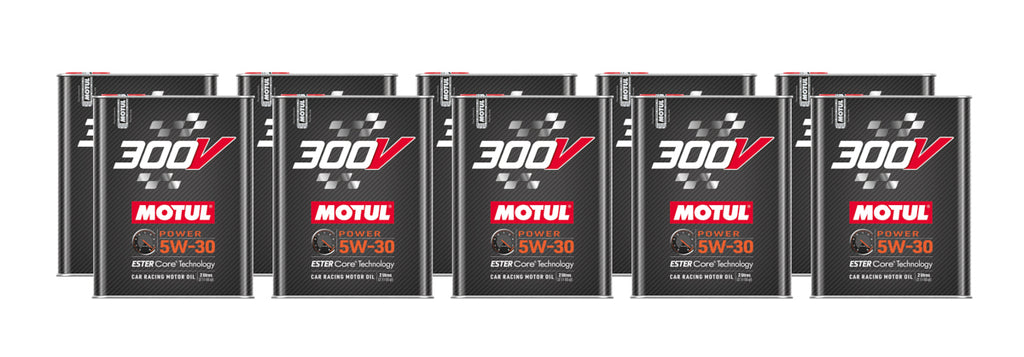 Motul300V Power Oil 5w-30 Case 10 x 2 Liter