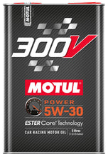 Load image into Gallery viewer, Motul300V Power Oil 5w30 5 Liter