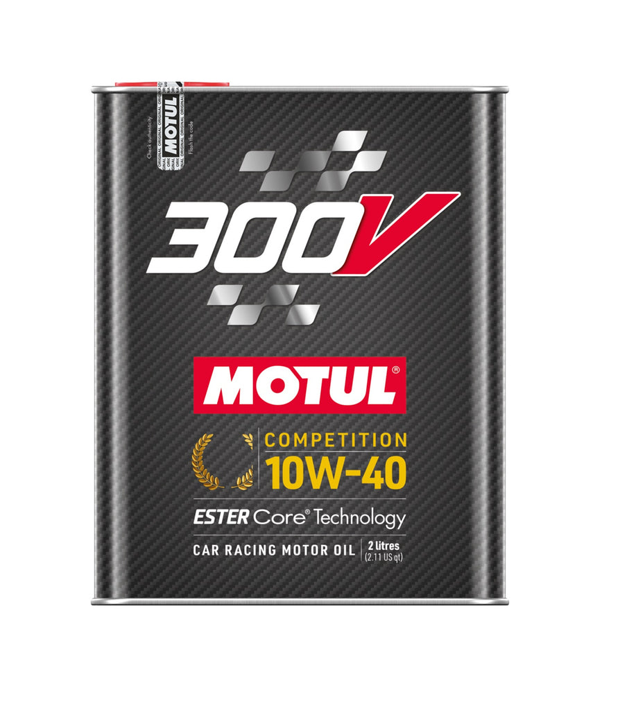 Aceite de competición Motul300V 10w40 2 litros