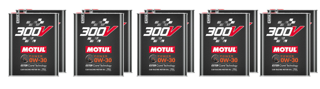 Aceite Motul300V Power Oil 0w30 Caja de 10 x 2 litros