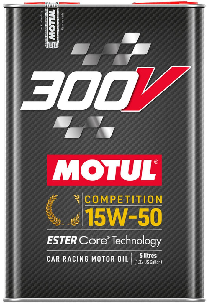 Aceite de competición Motul300V 15w50 5 litros