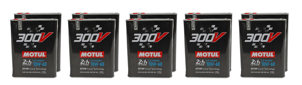 Aceite Motul300V LE Mans 10w60 Caja de 10 x 2 litros