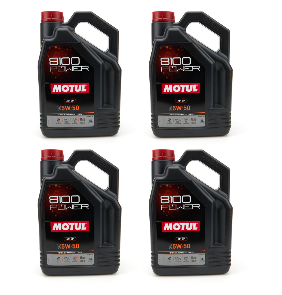 Motul8100 Sport Power 5W-50 Caja 4 x 5 litros