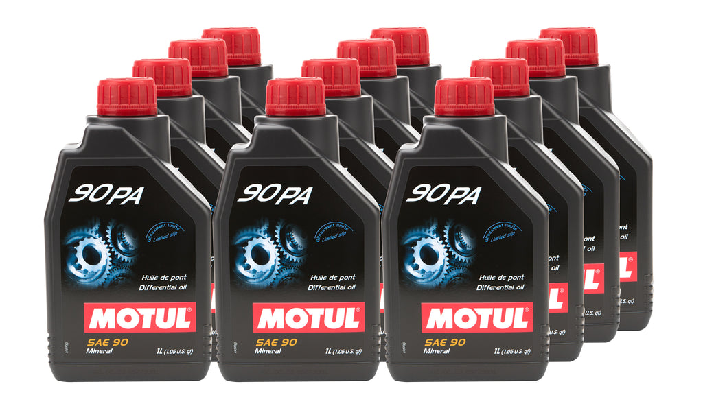 Aceite para diferencial de deslizamiento limitado Motul90PA, caja de 12 x 1 litro