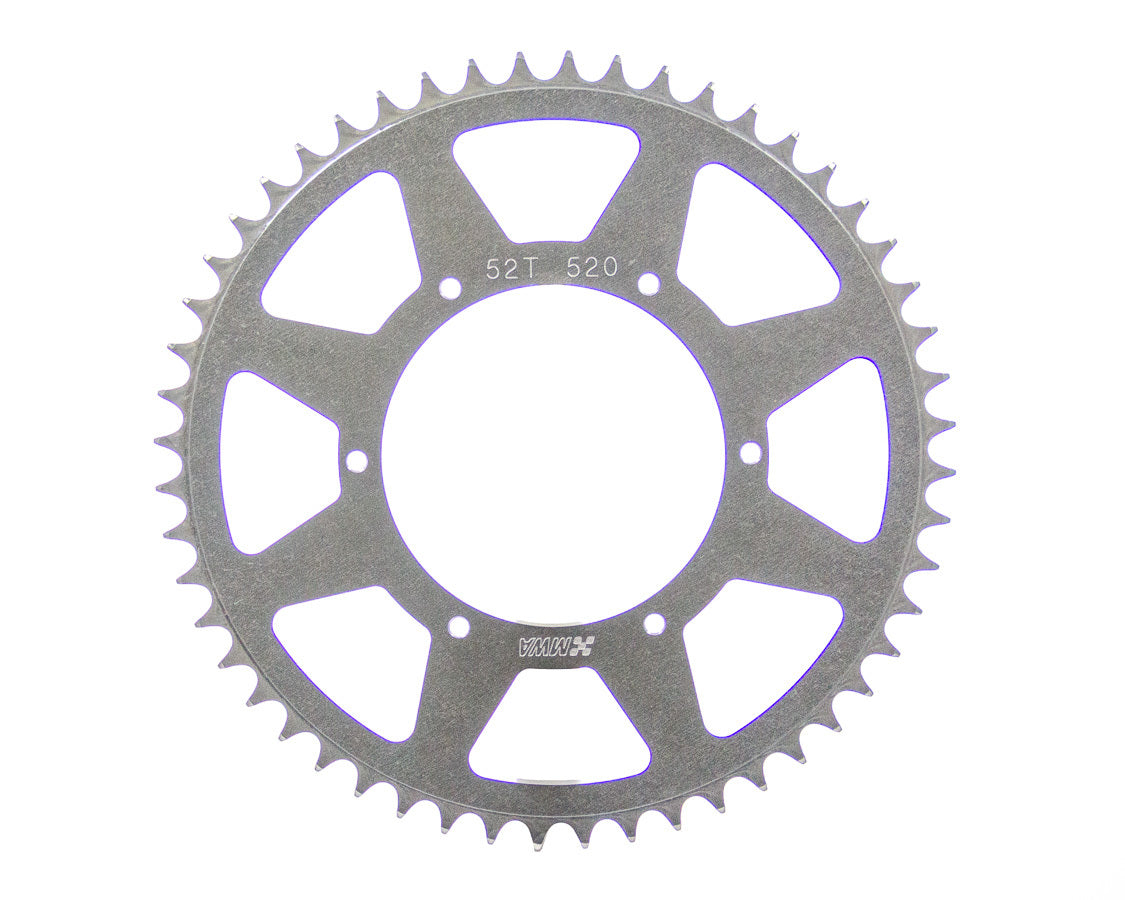 M&W Aluminum Rear Sprocket 52T 5.25 BC 520 Chain
