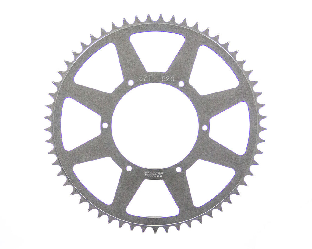 M&W Aluminum Rear Sprocket 57T 5.25 BC 520 Chain