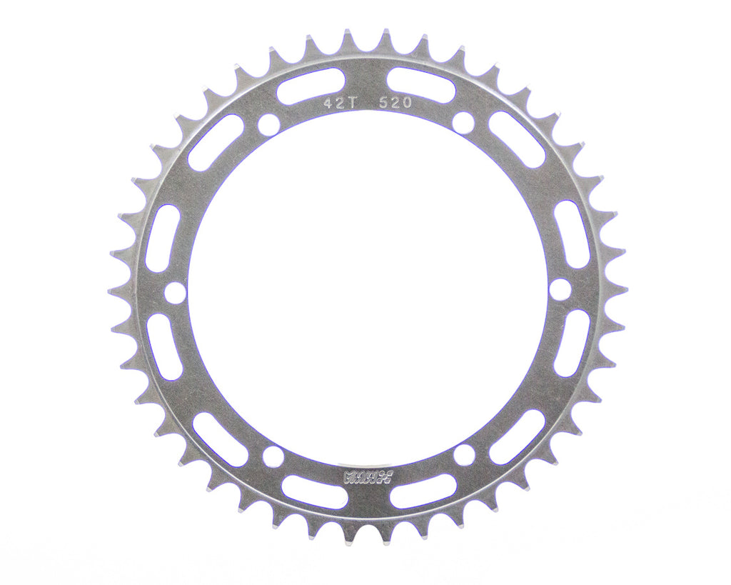 M&W Aluminum Rear Sprocket 42T 6.43 BC 520 Chain