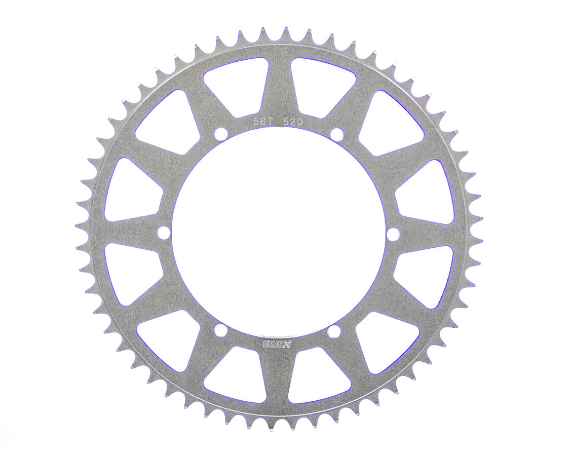 M&W Aluminum Rear Sprocket 56T 6.43 BC 520 Chain