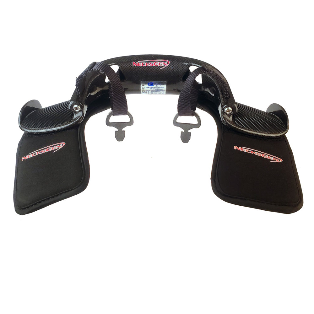 NecksGen Head and Neck Restraint REV2 Carbon Large 3in