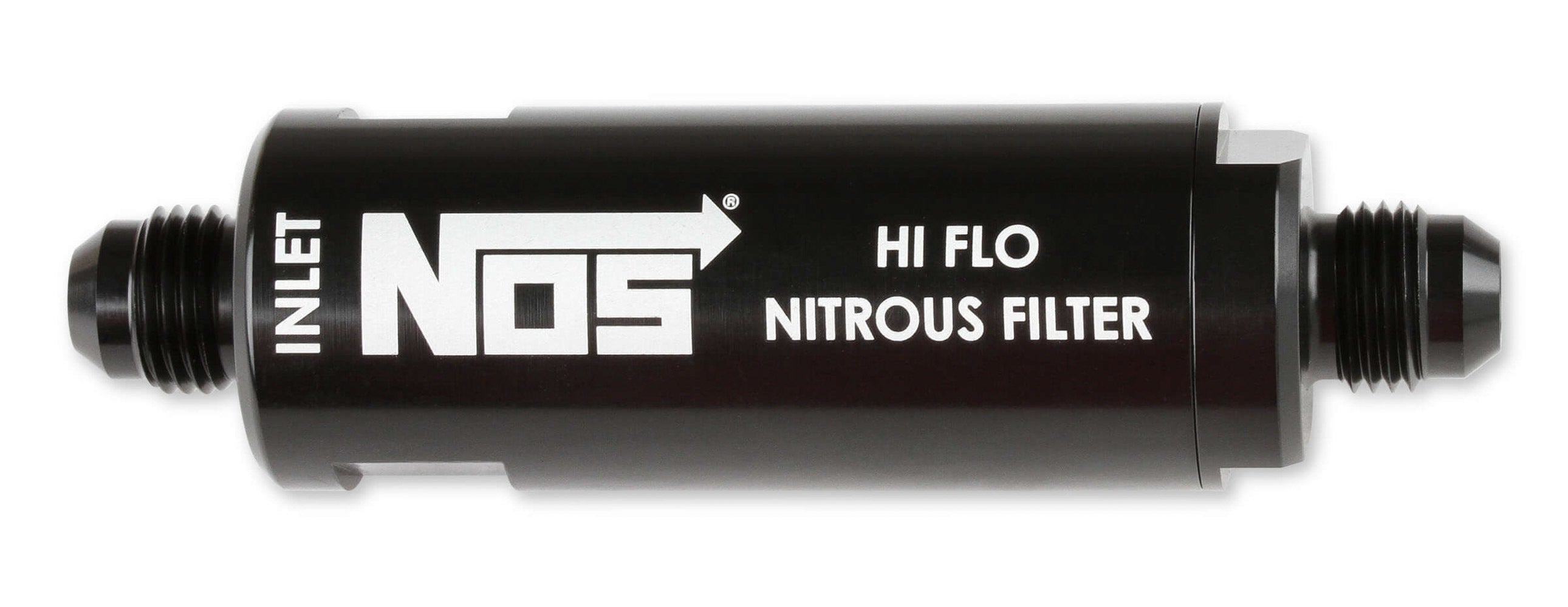 NOS/Nitrous Oxide System 6AN  Hi-Flo Nitrous Filter - Black