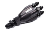 NOS/Nitrous Oxide System Showerhead Distribution Block w/Fittings Black