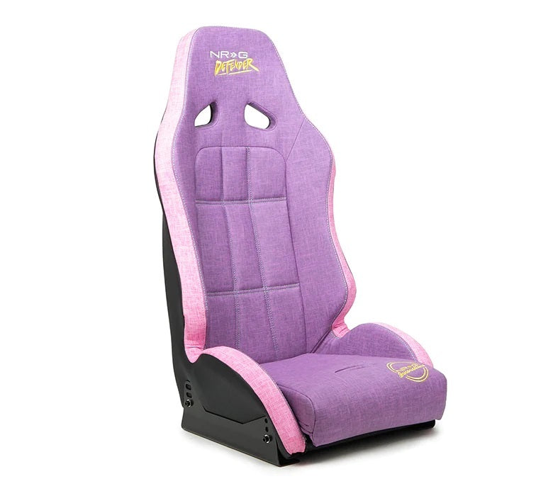 NRG Innovations Seat Defender Suspension Purple w/Side Mounts