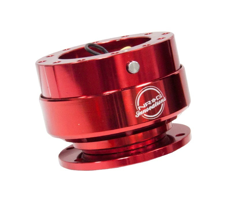 NRG Innovations Steering Quick Release 2.0 Red 2.5in