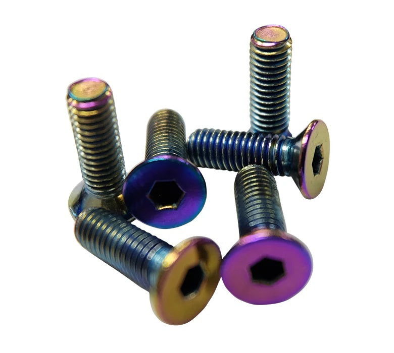 NRG Innovations Screw Kit Steering Wheel Neochrome Conical