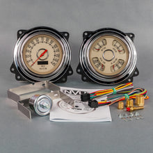 Cargar imagen en el visor de la galería, Woodward 2 Gauge Kit Speed/Tach Quad Gauges