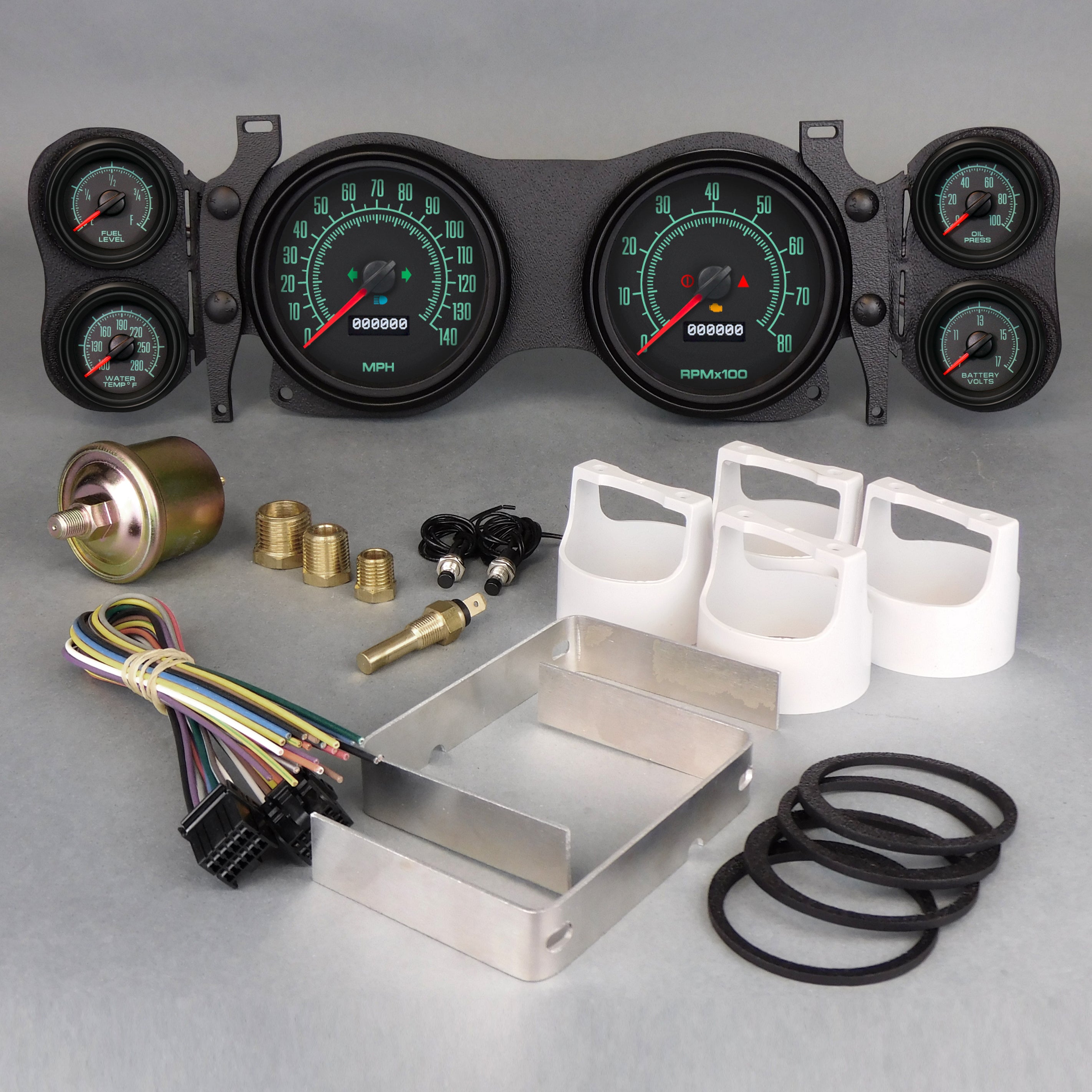 New Vintage USA Gauge Kit Camaro 70-78 69 Series 4-3/8in
