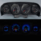 Gauge Kit Mustang 69-70 Perf II Black