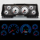 Gauge Kit Ford Truck 87-91 Perf II White