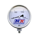 Nitrous Pressure Gauge 4in Dia High Accuracy