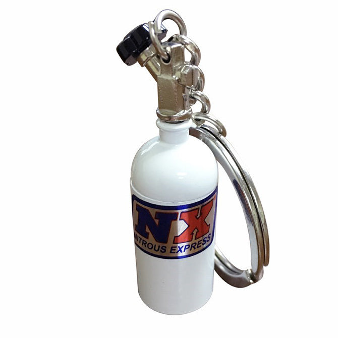 Nitrous Express Mini Bottle Keychain.