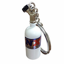 Load image into Gallery viewer, Nitrous Express Mini Bottle Keychain.