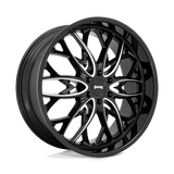 DUB S263 22X9.5 6X135 G-BLK MILL 30MM