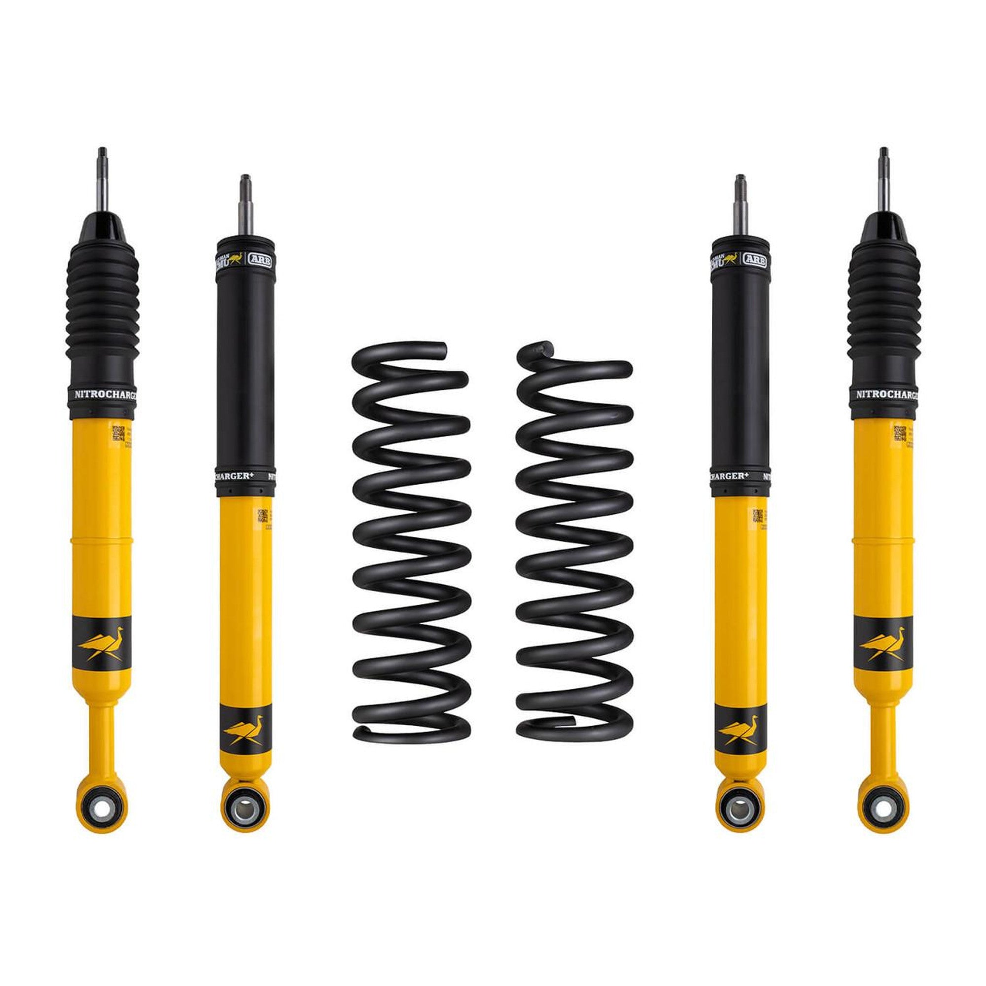 ARB / OME 07-21 Toyota Tundra Nitro Plus Kit - FR 2.35in/0-330lb - RR 0in/0lb