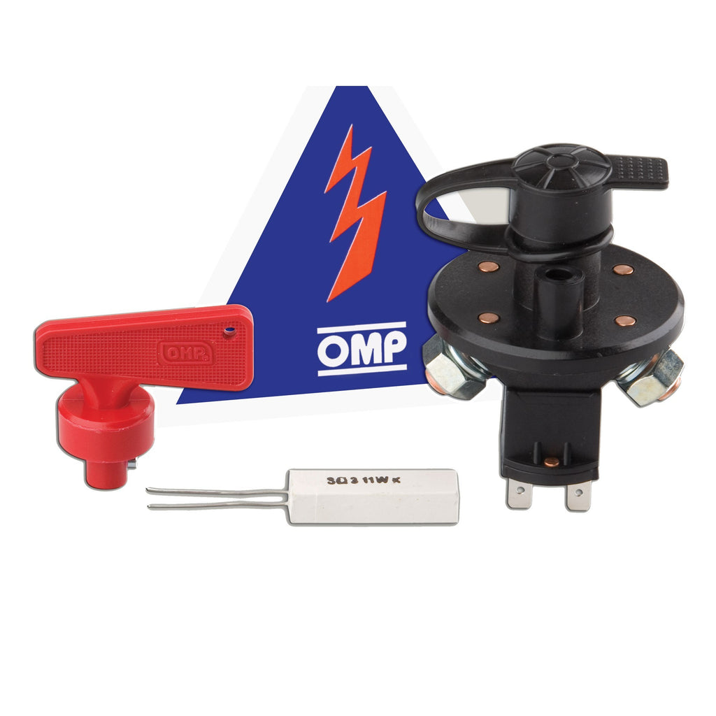 OMP Racing INC Master Disconnect Switch 6 pole w/ Removable Key