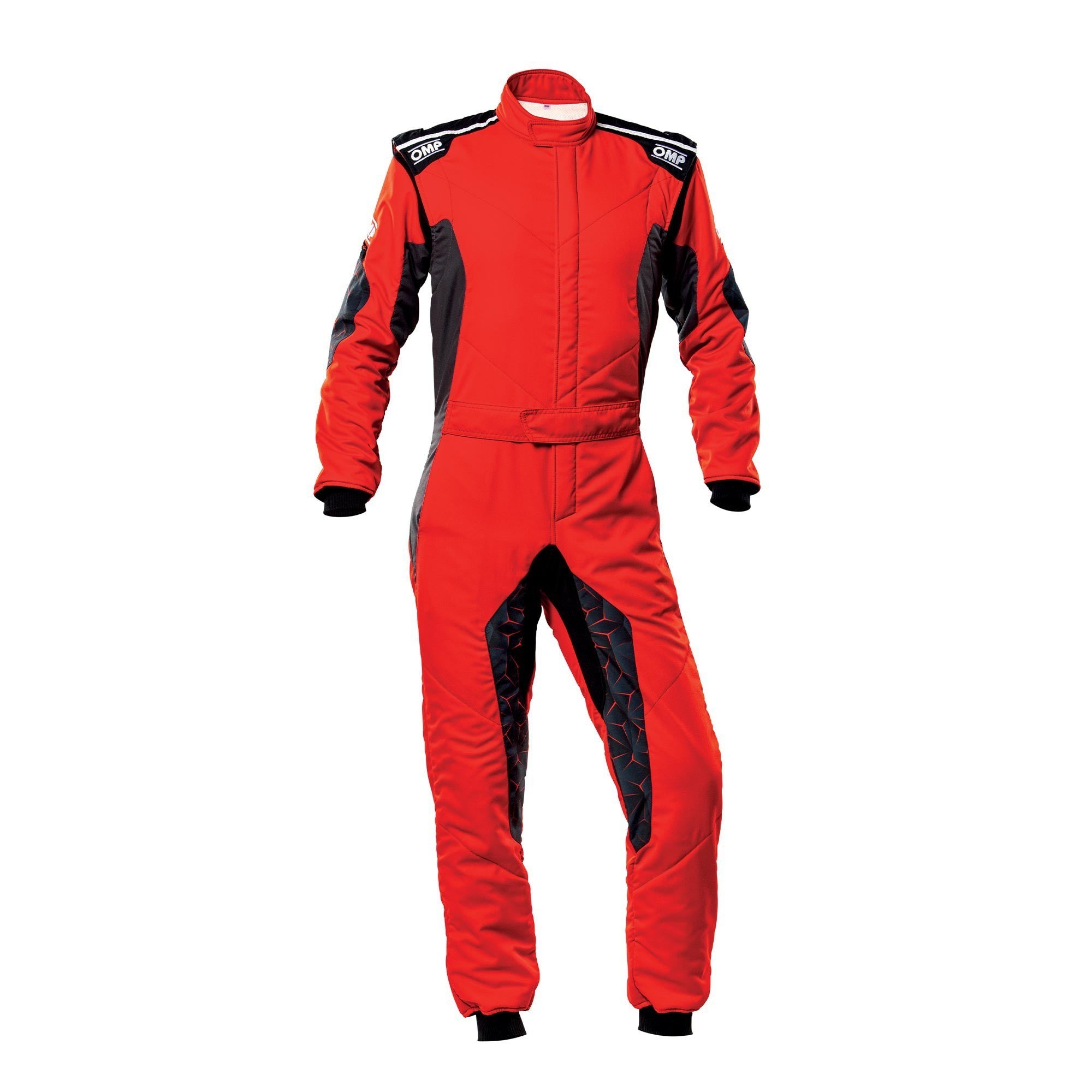 OMP Racing INC Tecnica Hybrid Suit Red And Black Size 60