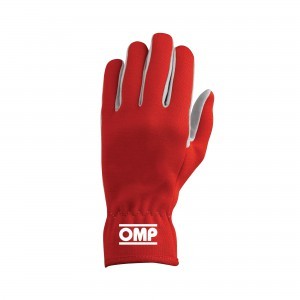 OMP Racing INC Rally Gloves Red Size Medium