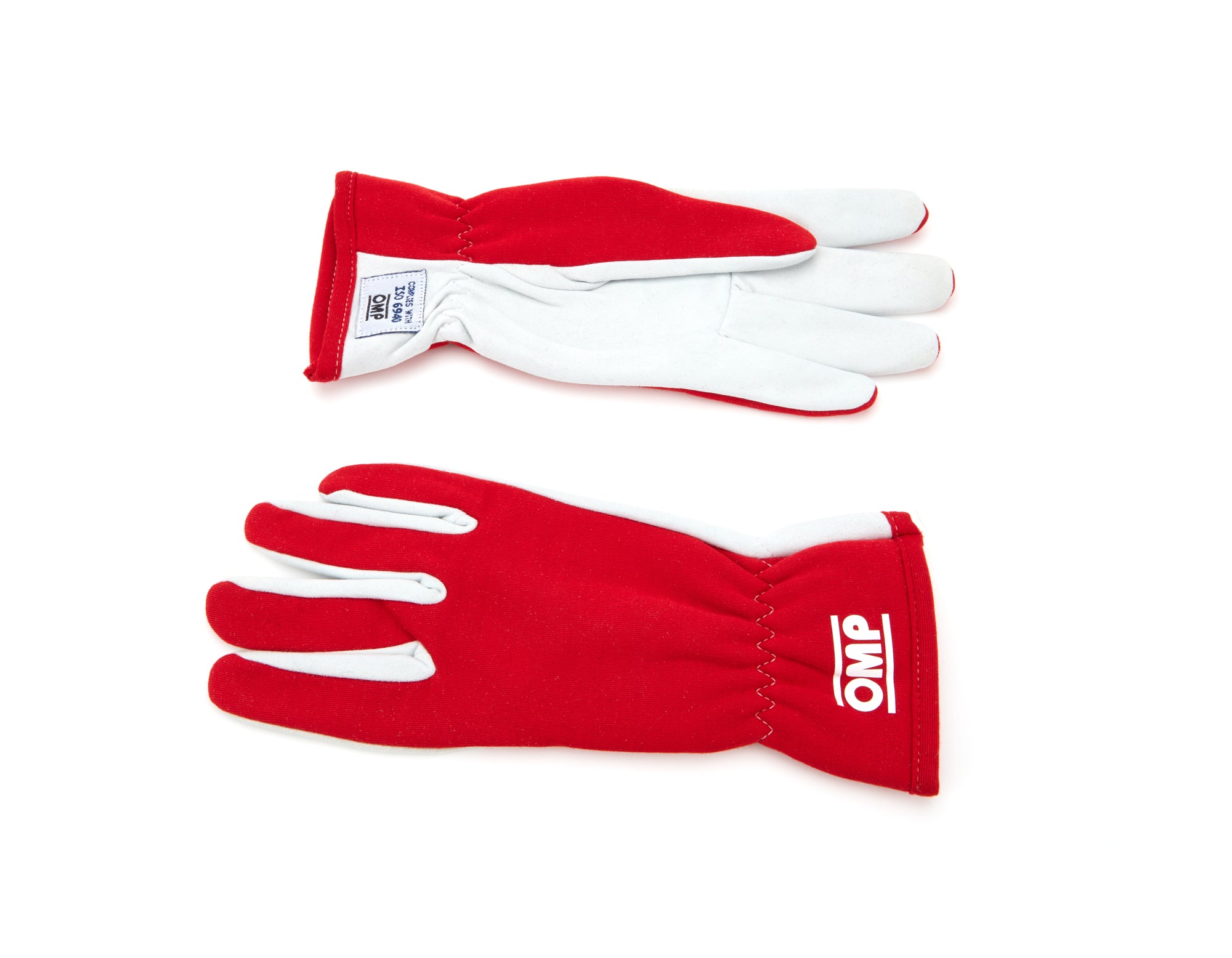 OMP Racing INC Rally Gloves Red Size X Large