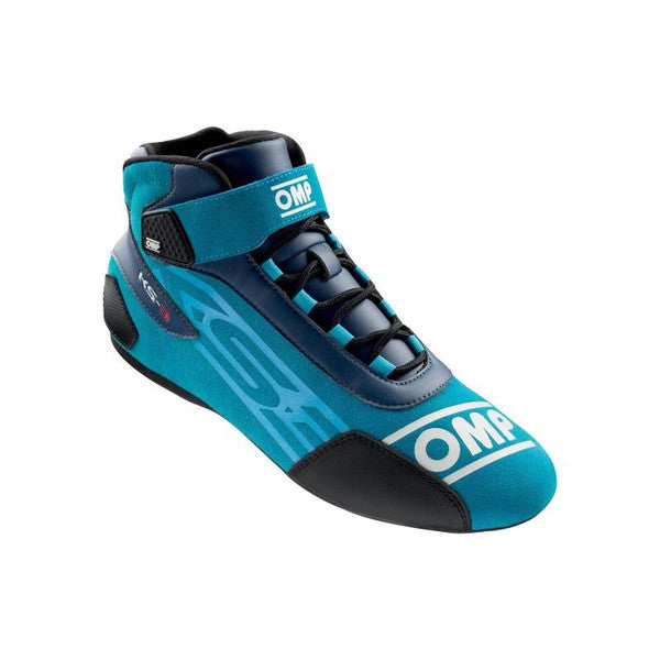 OMP Racing INC KS-3 Shoes Blue And Cyan Size 41