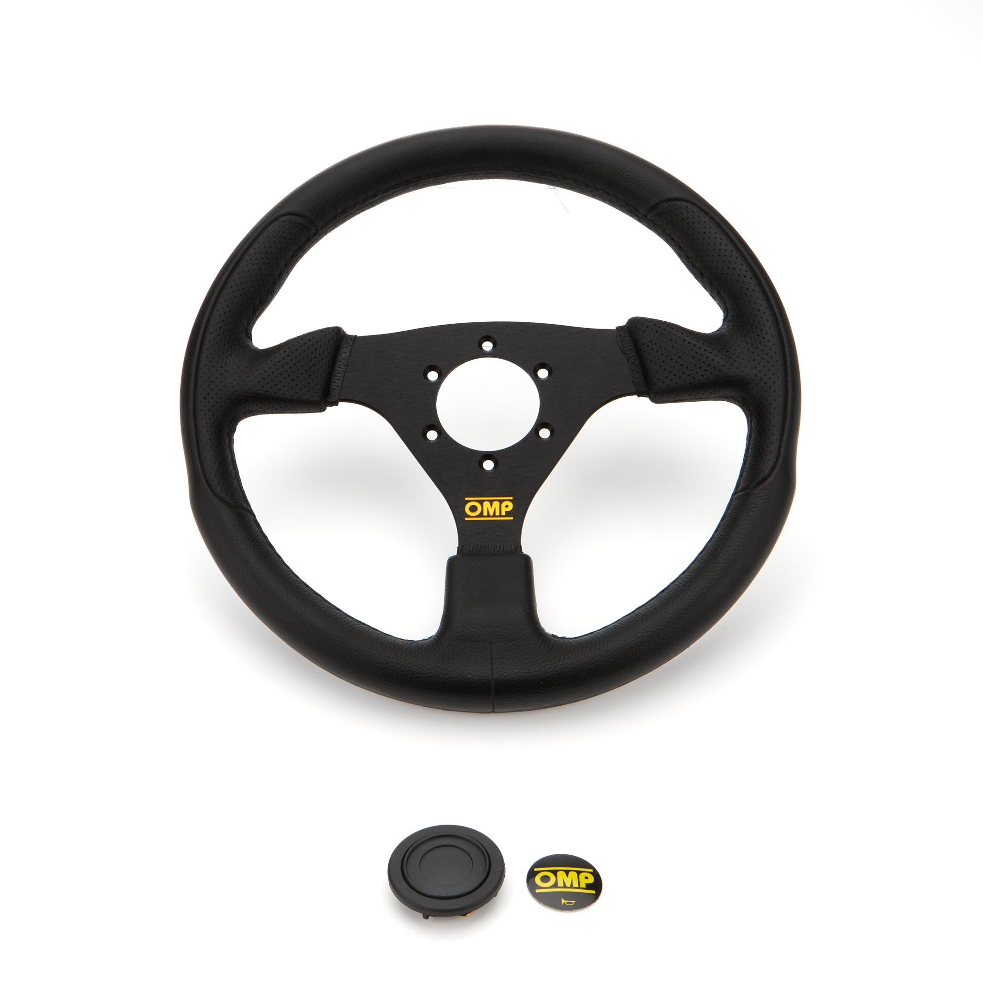OMP Racing INC Racing GP Steering Wheel 3 Spoke 330mm Black