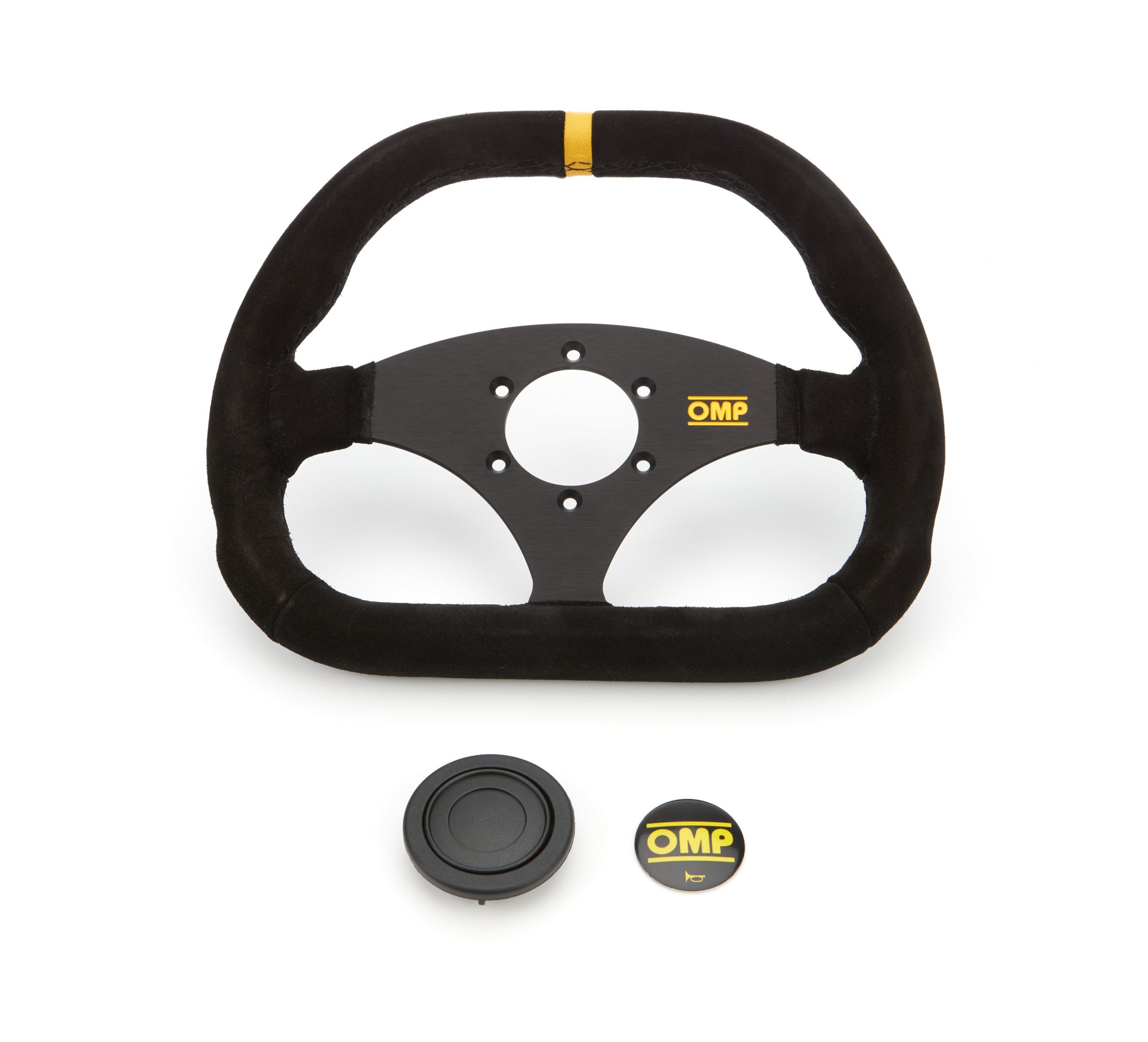 OMP Racing INC Kubik Steering Wheel Black