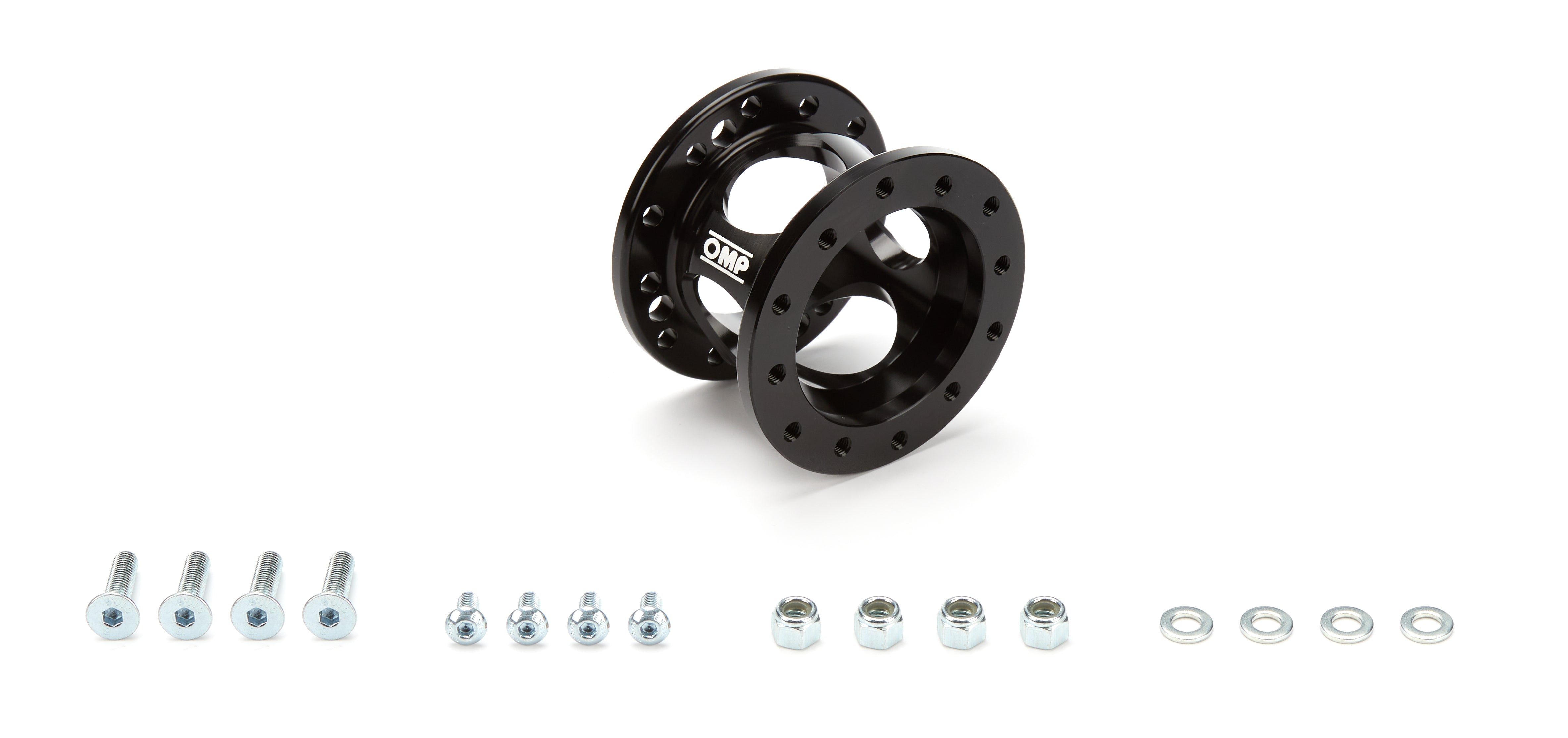 OMP Racing INC Steering Wheel Spacer Fixed Black
