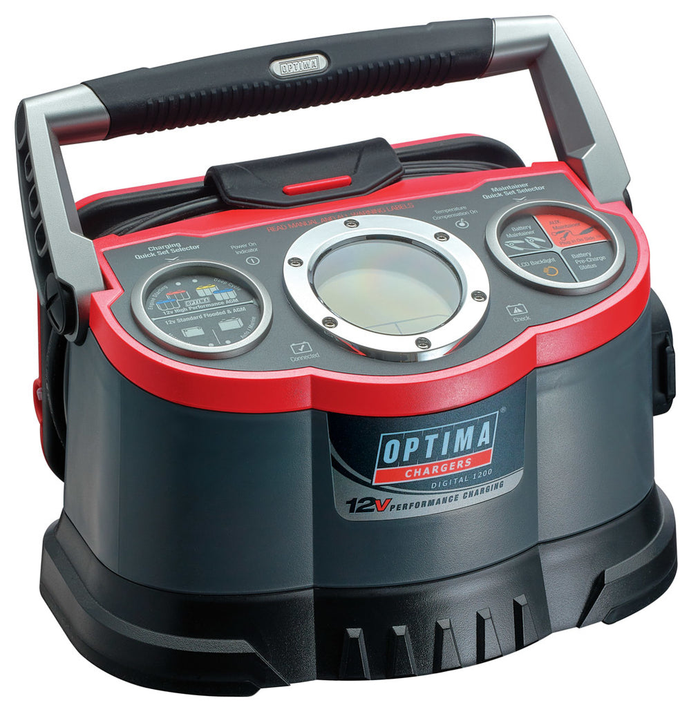 Optima Batteries Battery Charger Digital