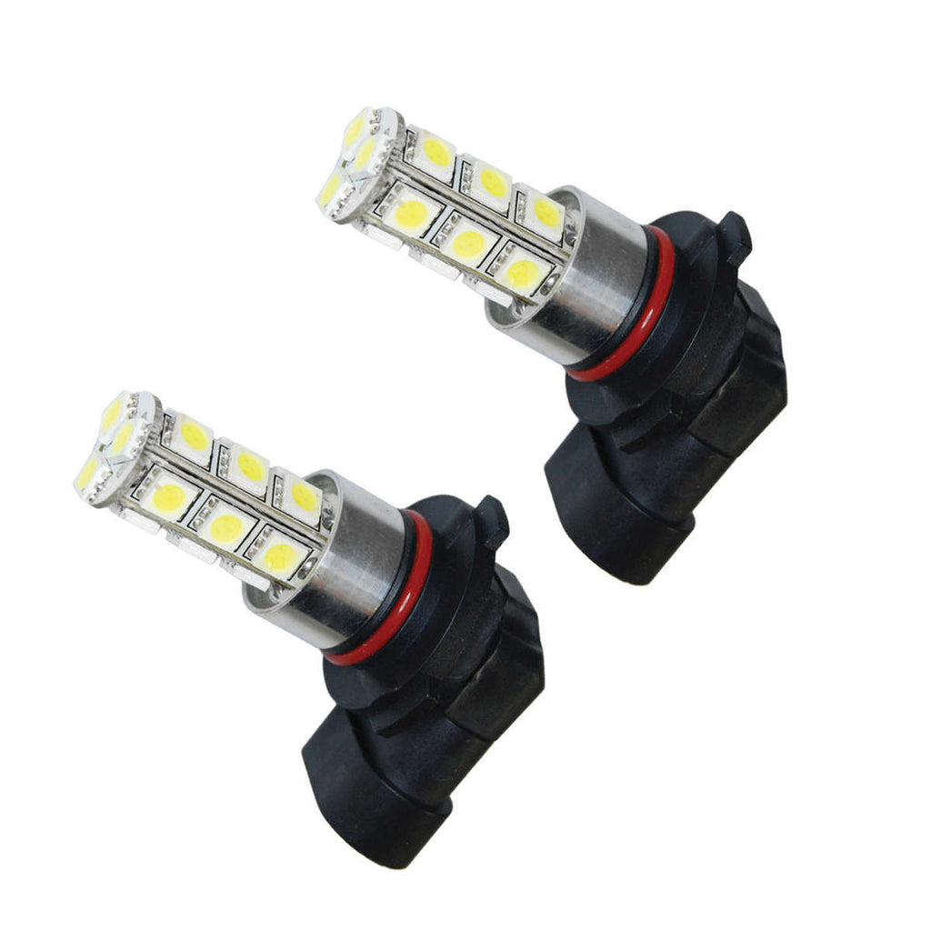 H10 / 9145 18 LED Bulbs White Pair