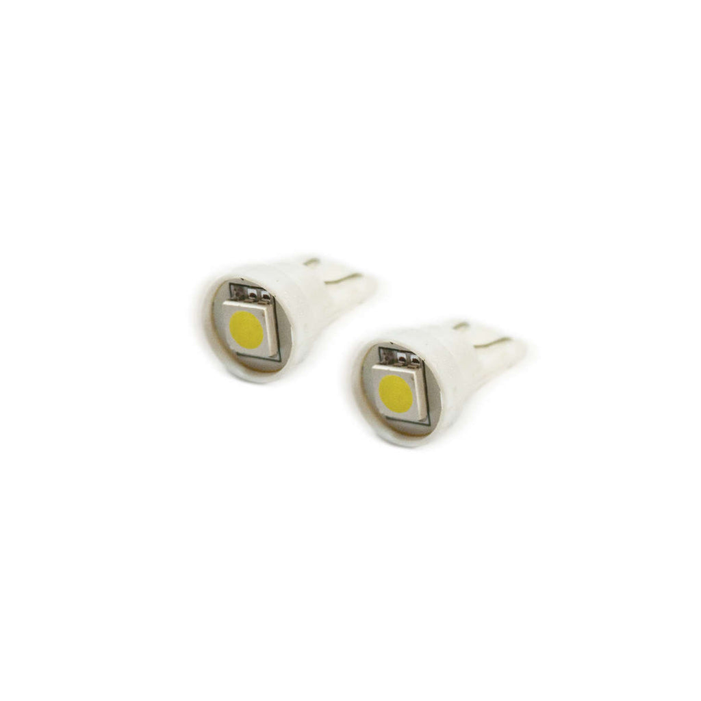 Par de bombillas LED SMD de 3 chips T10 de Oracle Lighting, luz blanca fría