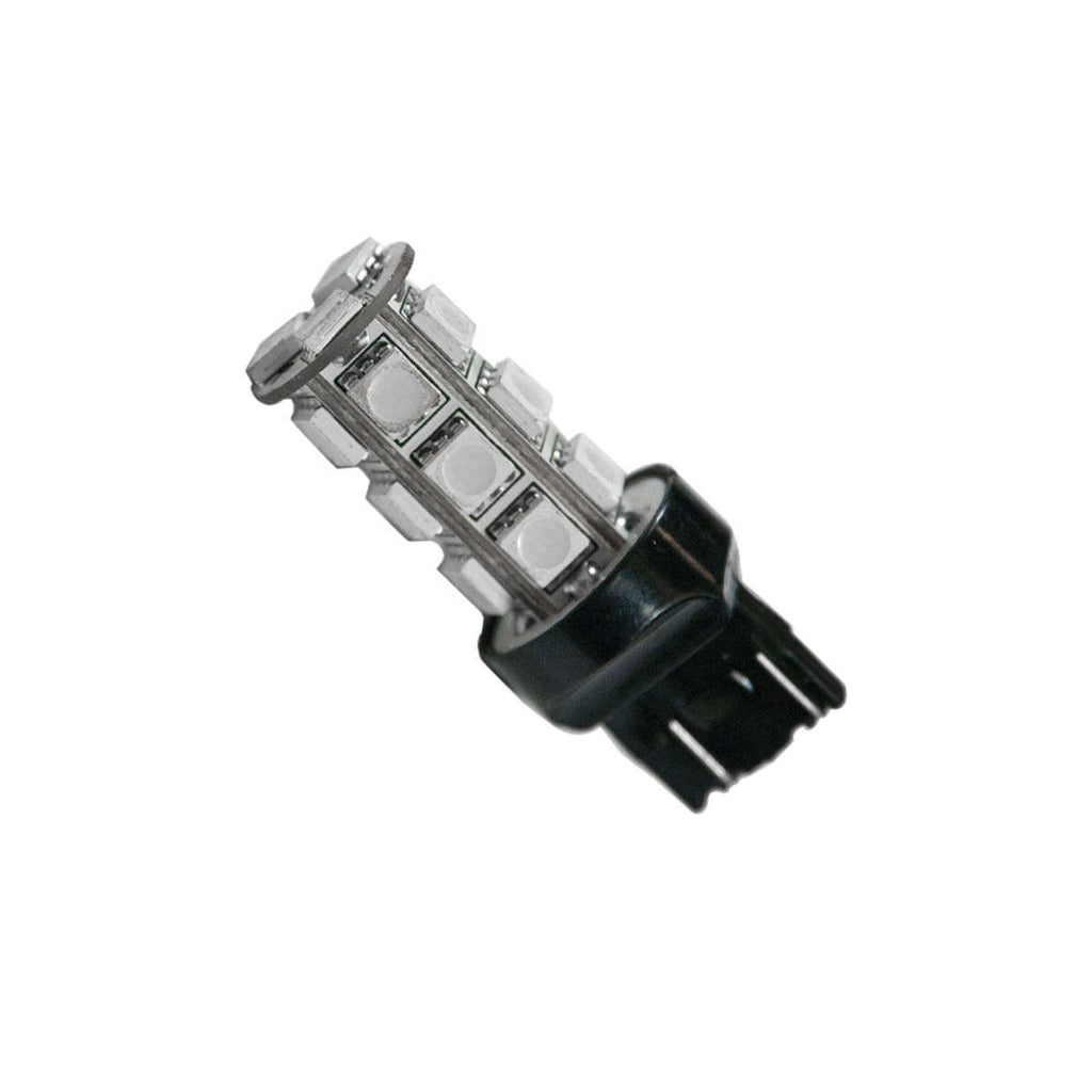 7443 18 LED 3-Chip SMD Bulb Single Amber