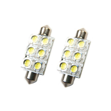 Load image into Gallery viewer, 44MM 6 LED Festoon Bulb White Pair