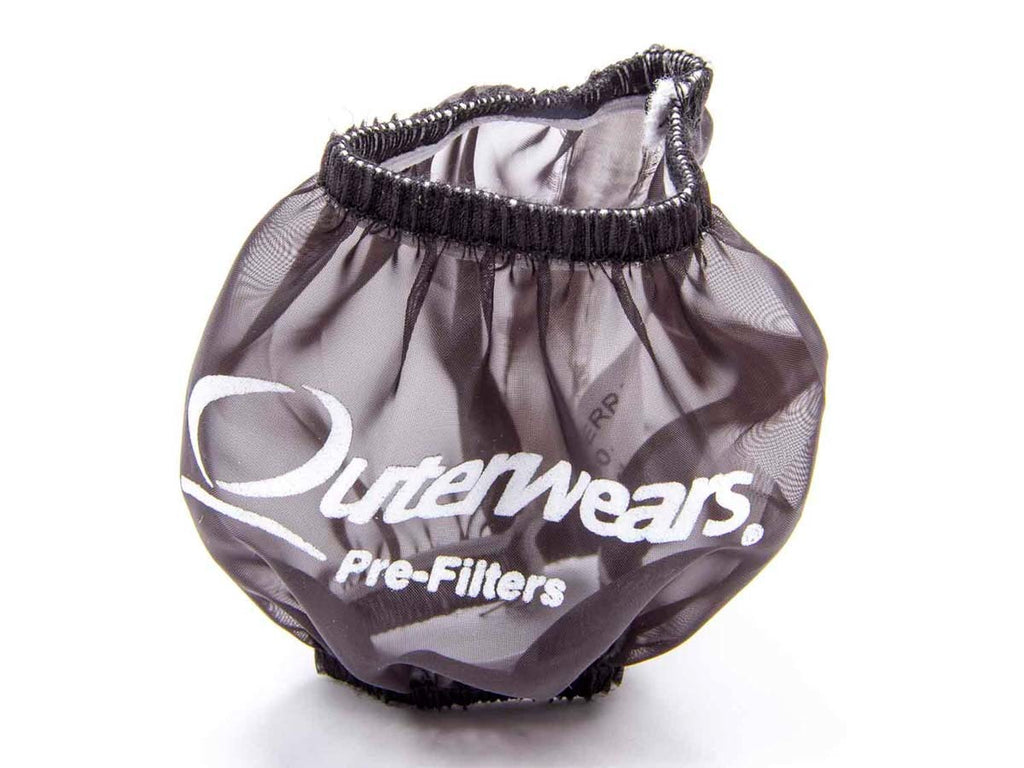 Prefiltro de respiración de 3 pulgadas de Outerwears, color negro