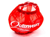 Outerwears 3in Breather W/Shield Red