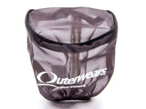 Outerwears Pre-Filter Black 3.5in Dia x 4in L w/Top Black