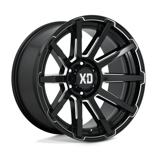 XD847 22X10 6X135 G-BLK MILL -18MM