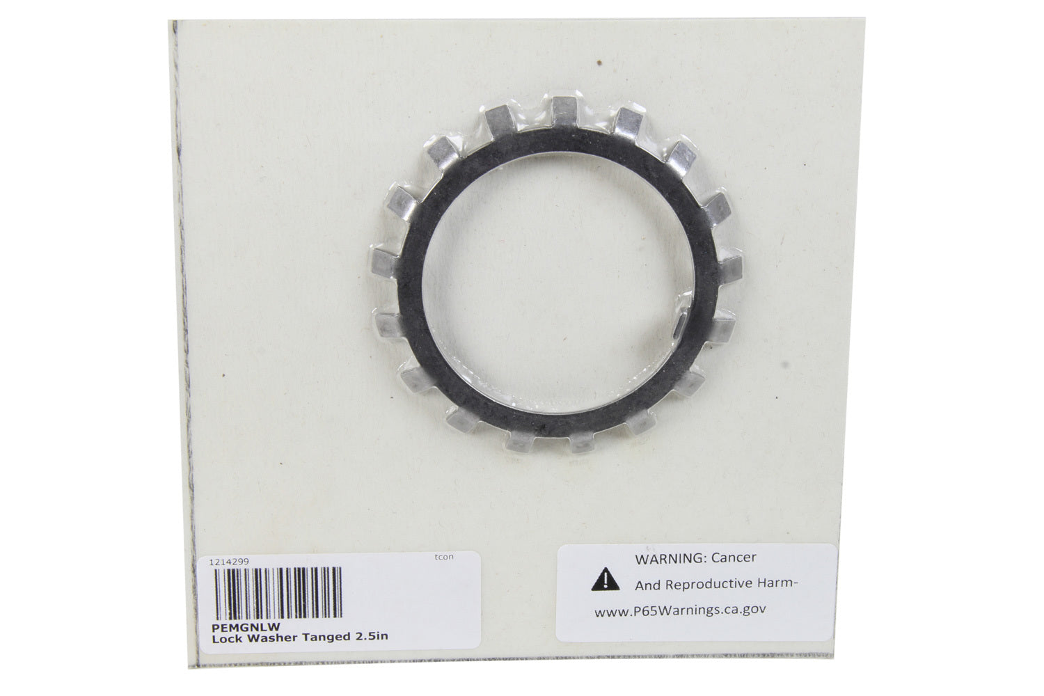 Performance Engineering & Manufacturing Lock Washer Tanged 2.5in GN