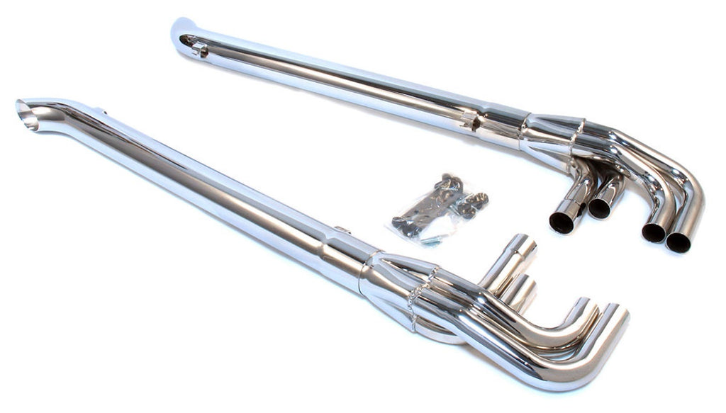 Patriot ExhaustChrome Lake Pipes - 63in